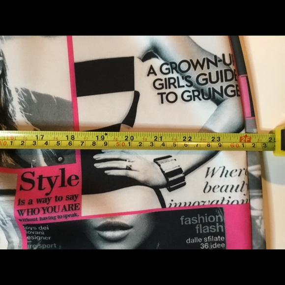 Magazine Pencil Skirt…Sz 3X - Picture 6 of 7